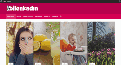 Desktop Screenshot of bilenkadin.com